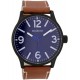 OOZOO Timepieces 45mm Cognac Brown Leather Strap C7406
